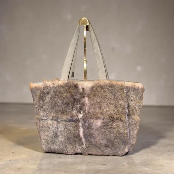 Chanel Fur Tote Bag - Brown - Picture 2 of 9